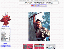 Tablet Screenshot of katana-wakizashi-tanto-es.com